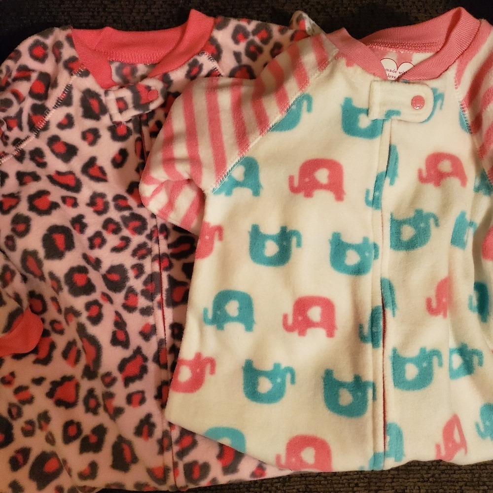Nwt 18-24m footed pajamas